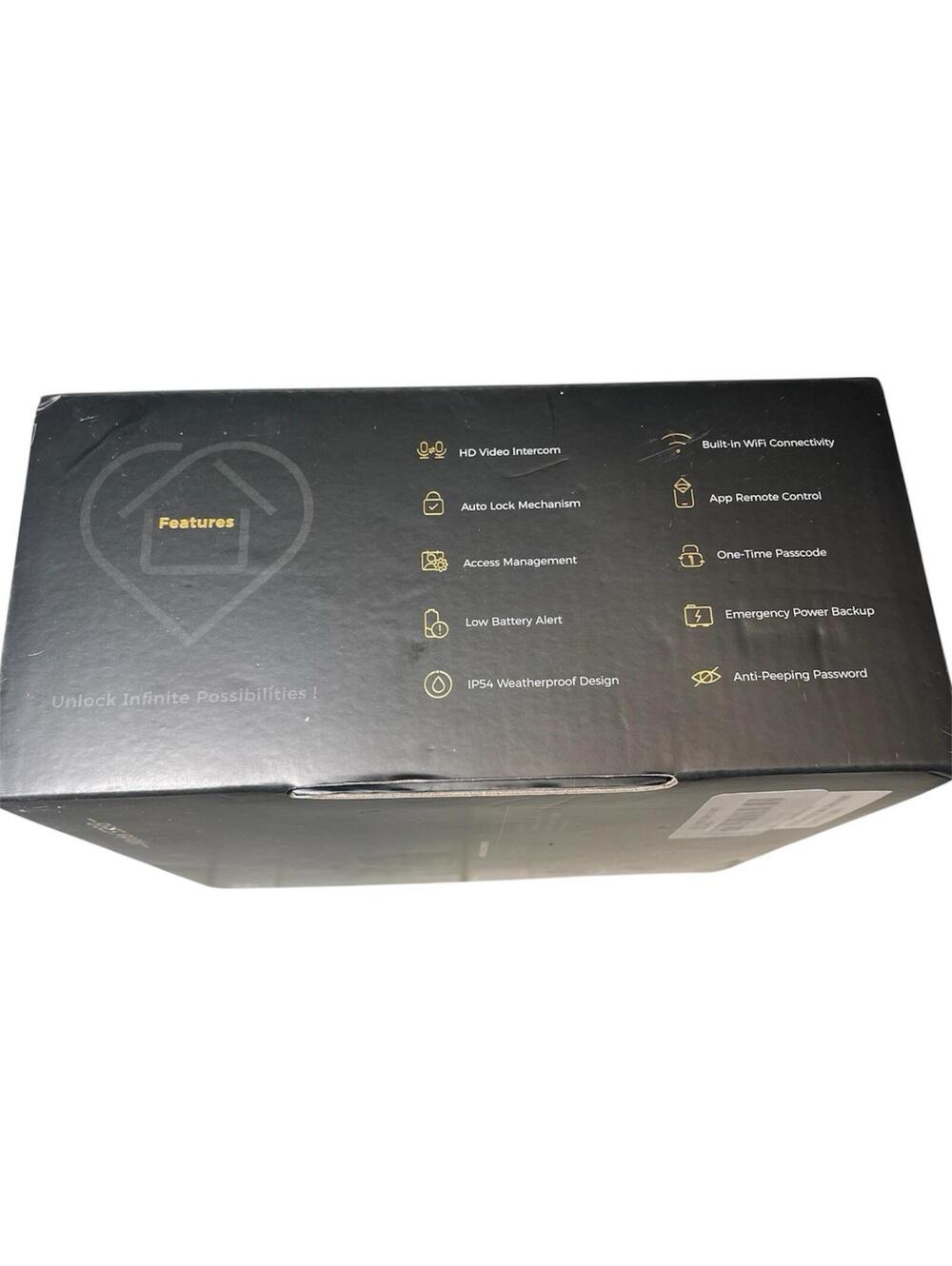 SIX SMRTIPLX 4 In 1 Integration Video Smart Lock: Model S398 - Open Box / READ - Picture 2 of 9